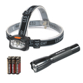 Prime-Line LED Flashlight and Headlamp Combo Single Pack E007001